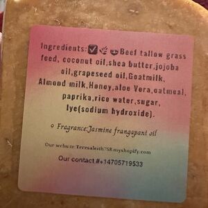 Jasmine Frangipani Exfoliating Soap Bar